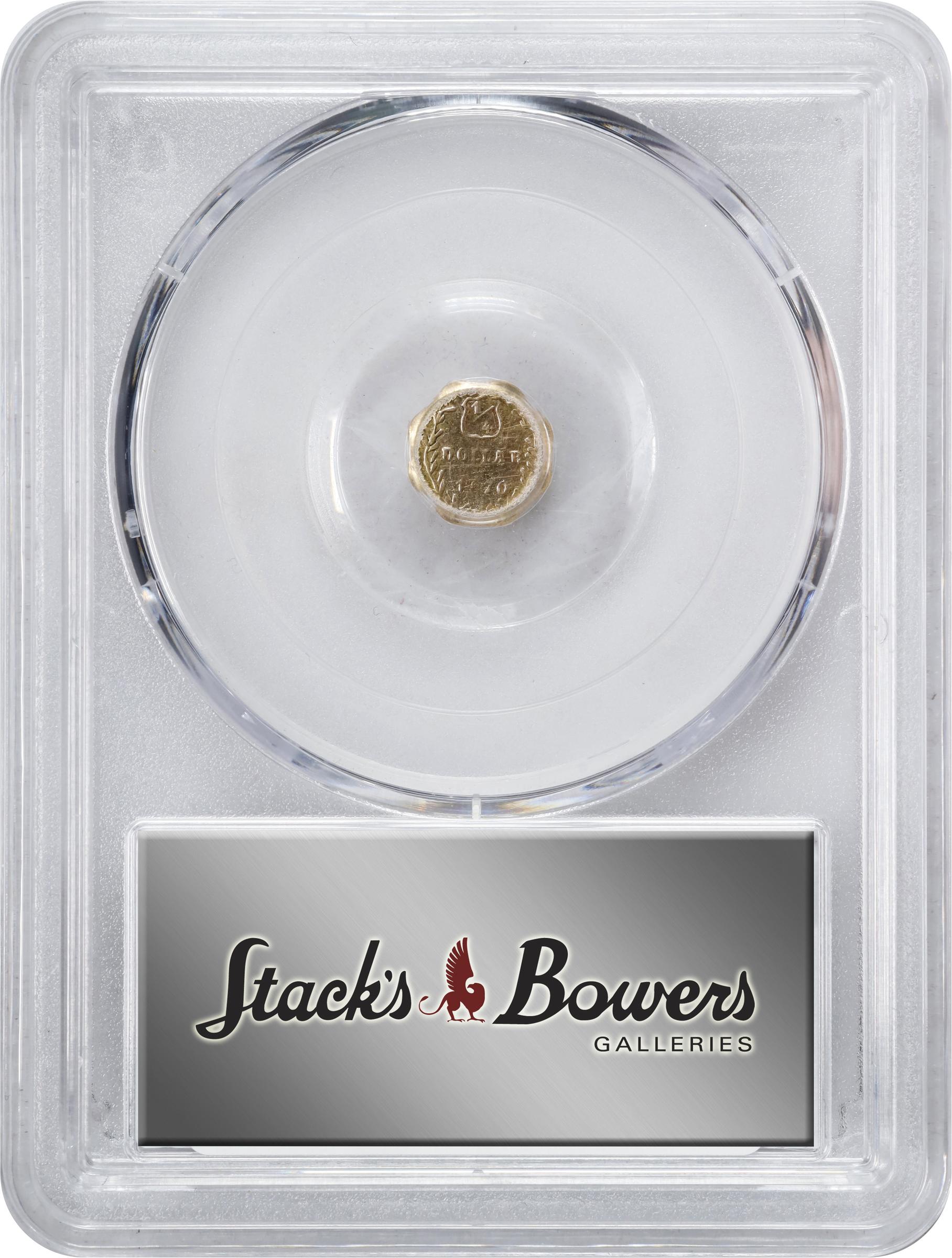 image for: 1870 Octagonal 25 Cents. BG-752. Rarity-5-. Liberty Head. EF Details--Environmental Damage (PCGS).