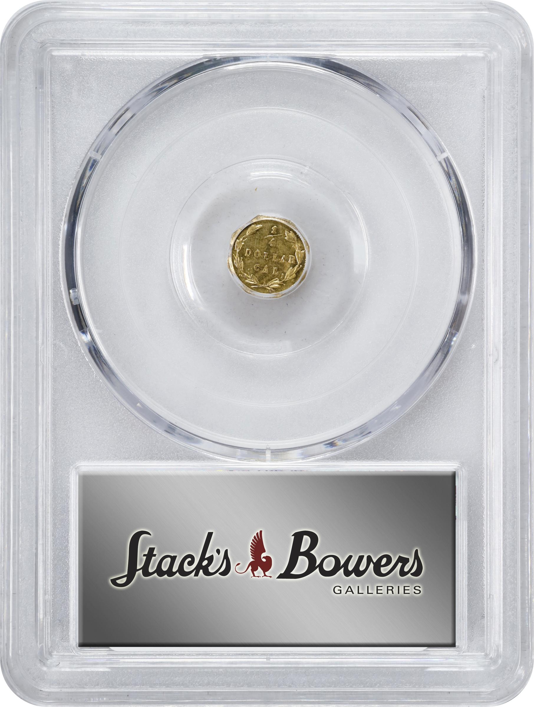 image for: 1870 Octagonal 25 Cents. BG-761. Rarity-4. Liberty Head. Unc Details--Scratch (PCGS).