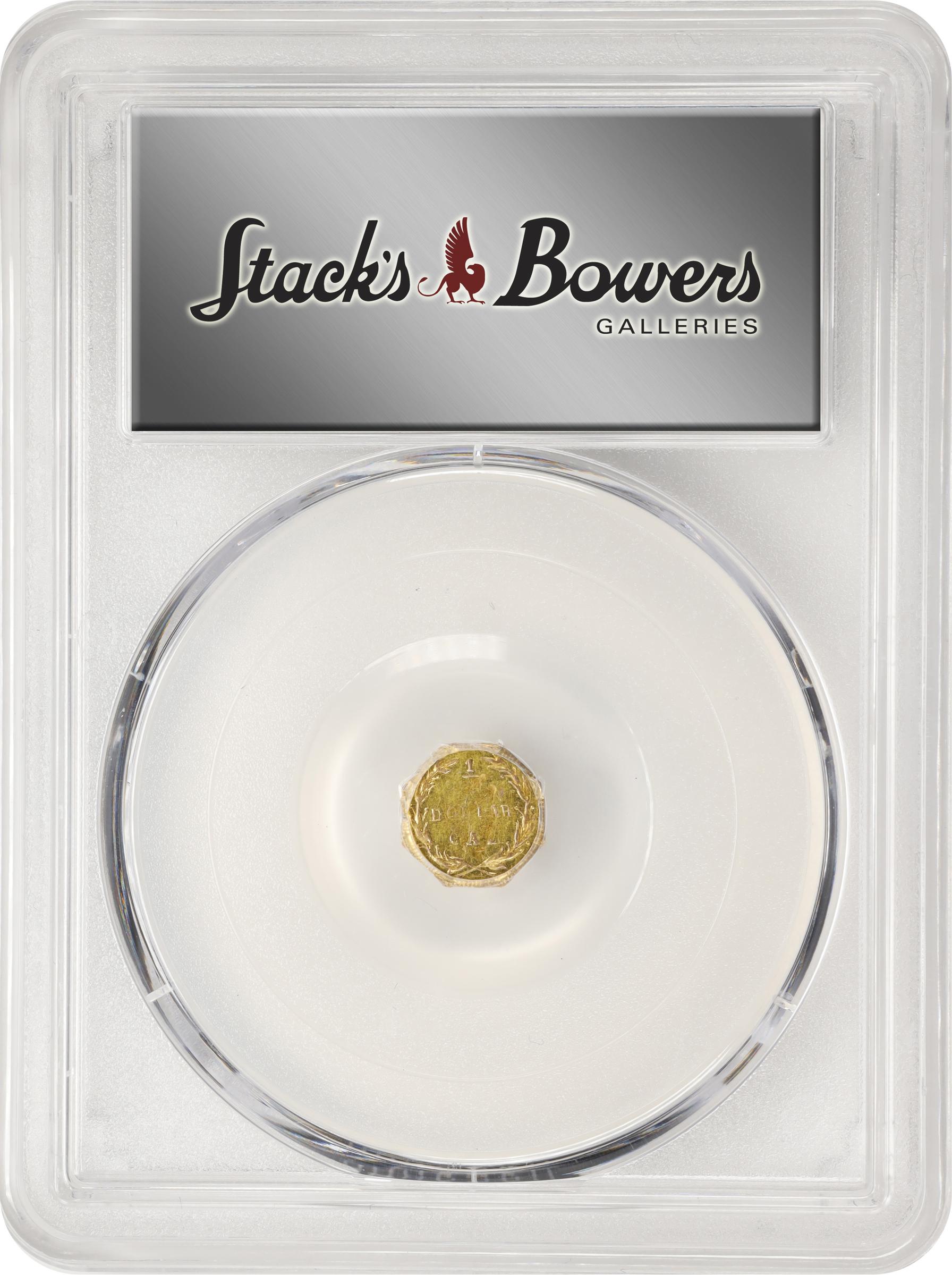 image for: 1874/1874 Octagonal 25 Cents. BG-776. Rarity-5-. Liberty Head. MS-61 (PCGS).