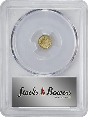 image for: 1868 Round 25 Cents. BG-806. Rarity-3. Liberty Head. Unc Details--Damage (PCGS).