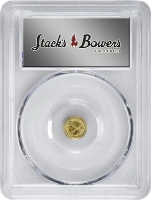 image for: 1880/76 Round 25 Cents. BG-885. Rarity-3. Indian Head. Unc Details--Bent (PCGS).