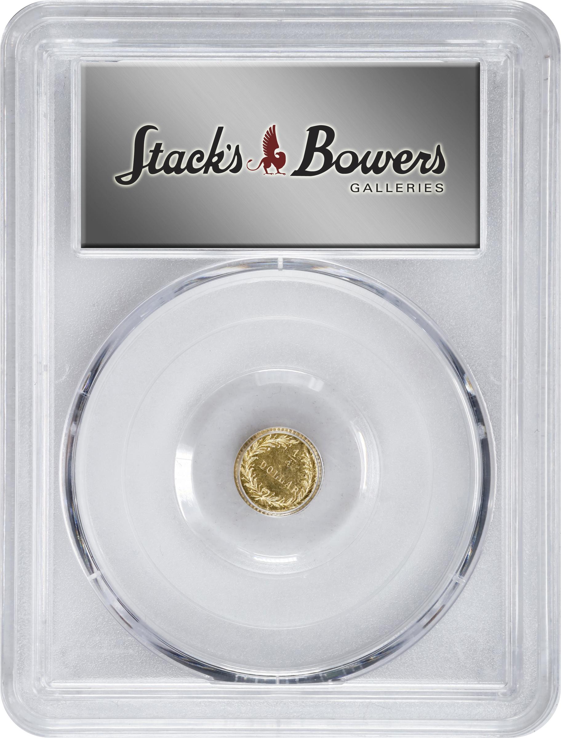 image for: 1868 Round 25 Cents. BG-890. Rarity-5+. Indian Head. MS-64 (PCGS).