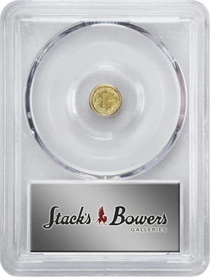 image for: 1852 Round 25 Cents. BG-891. Rarity-5-. Indian Head. MS-63 (PCGS).