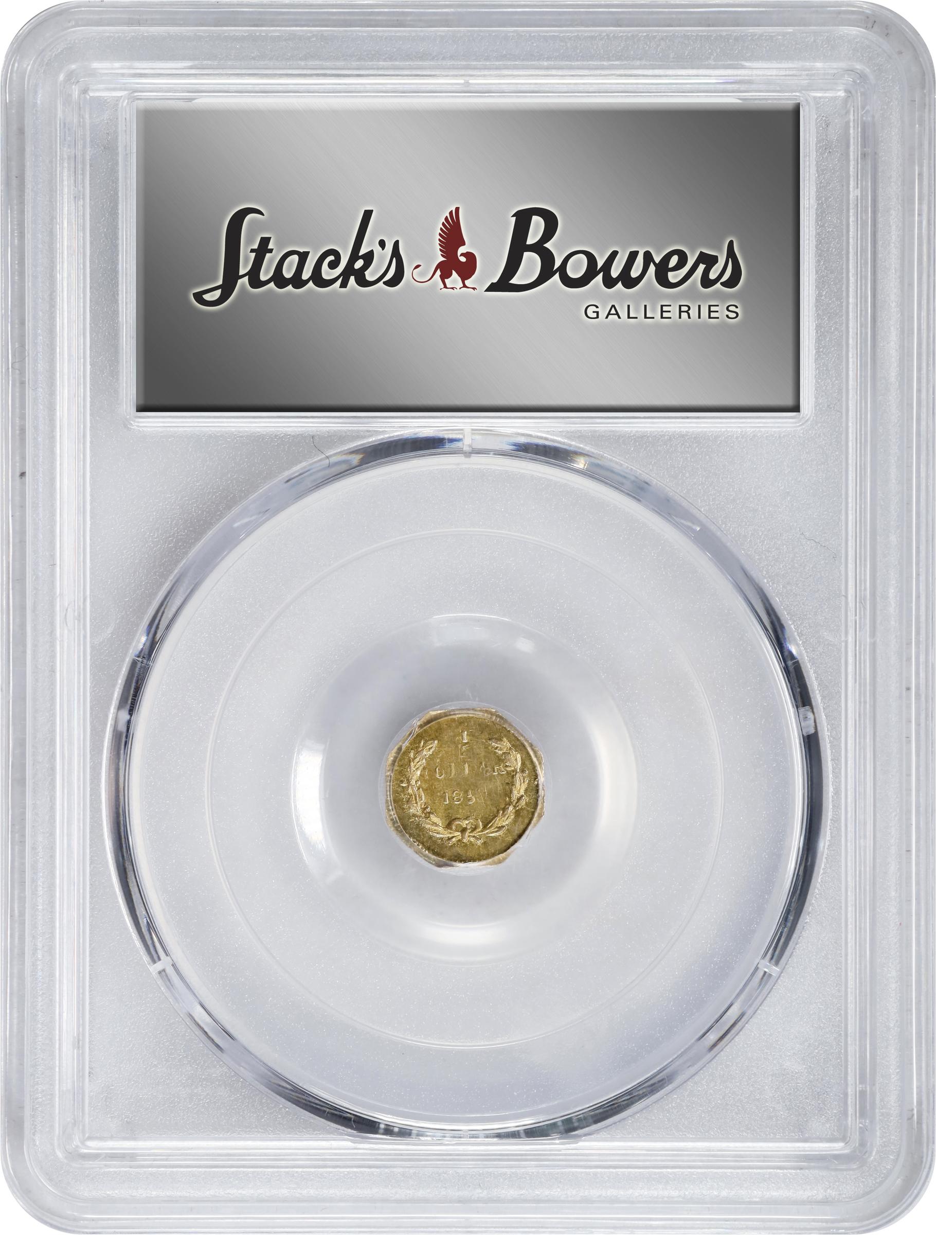 image for: 1859 Octagonal 50 Cents. BG-902. Rarity-4. Liberty Head. AU-55 (PCGS).