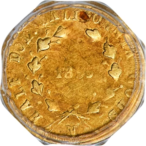 image for: 1856-G-N Octagonal 50 Cents. BG-916. Rarity-6. Liberty Head. VF-20 (PCGS).