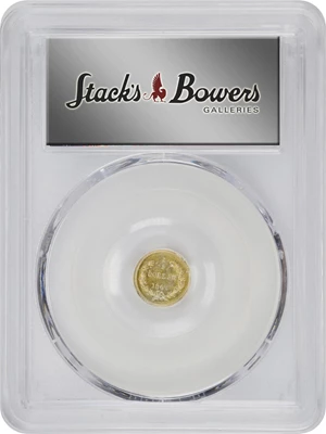 image for: 1867 Round 50 Cents. BG-1007. Rarity-4+. Liberty Head. MS-63 (PCGS).