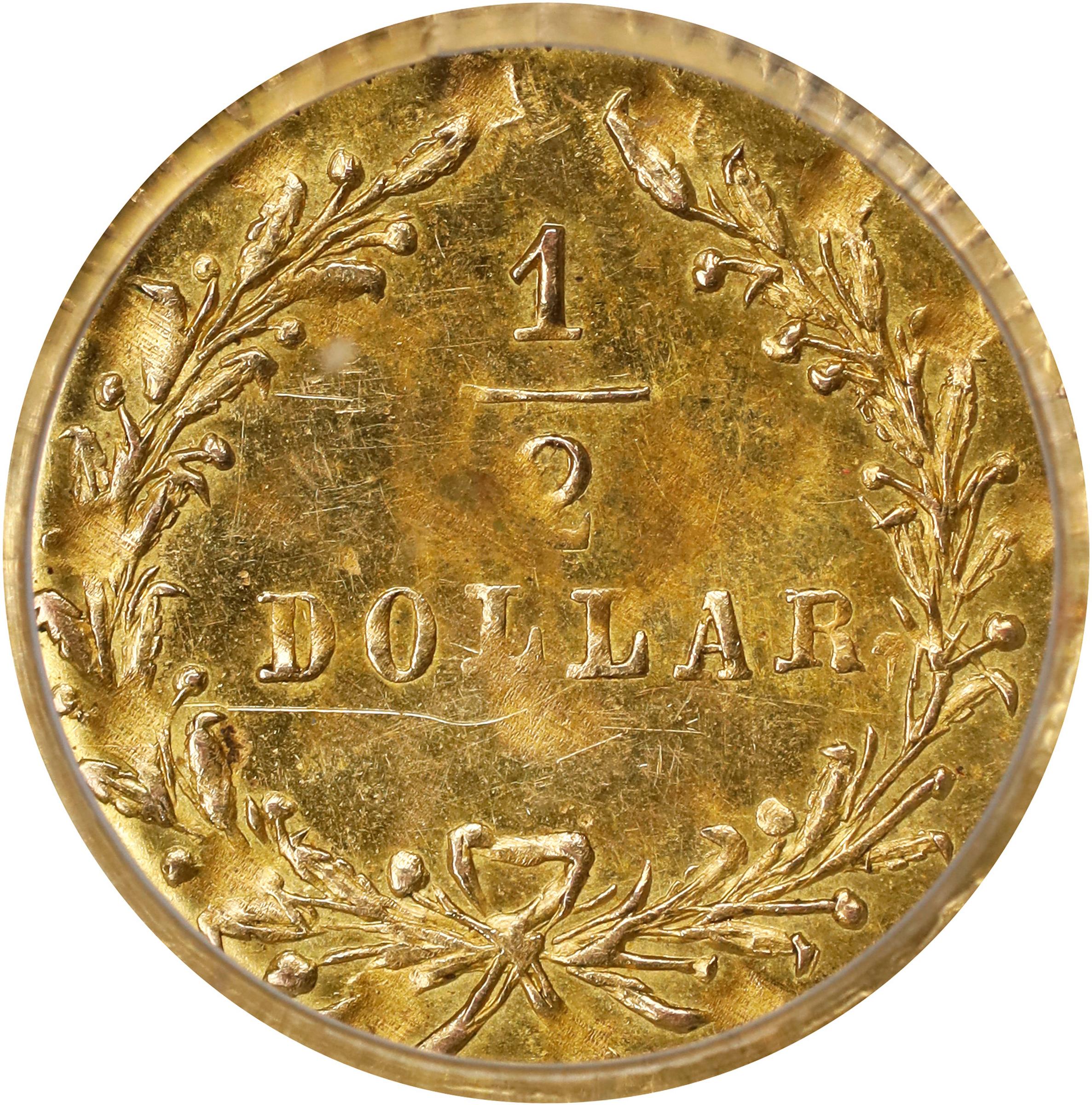 image for: 1876 Round 50 Cents. BG-1064. Rarity-6. Indian Head. MS-63 (PCGS).