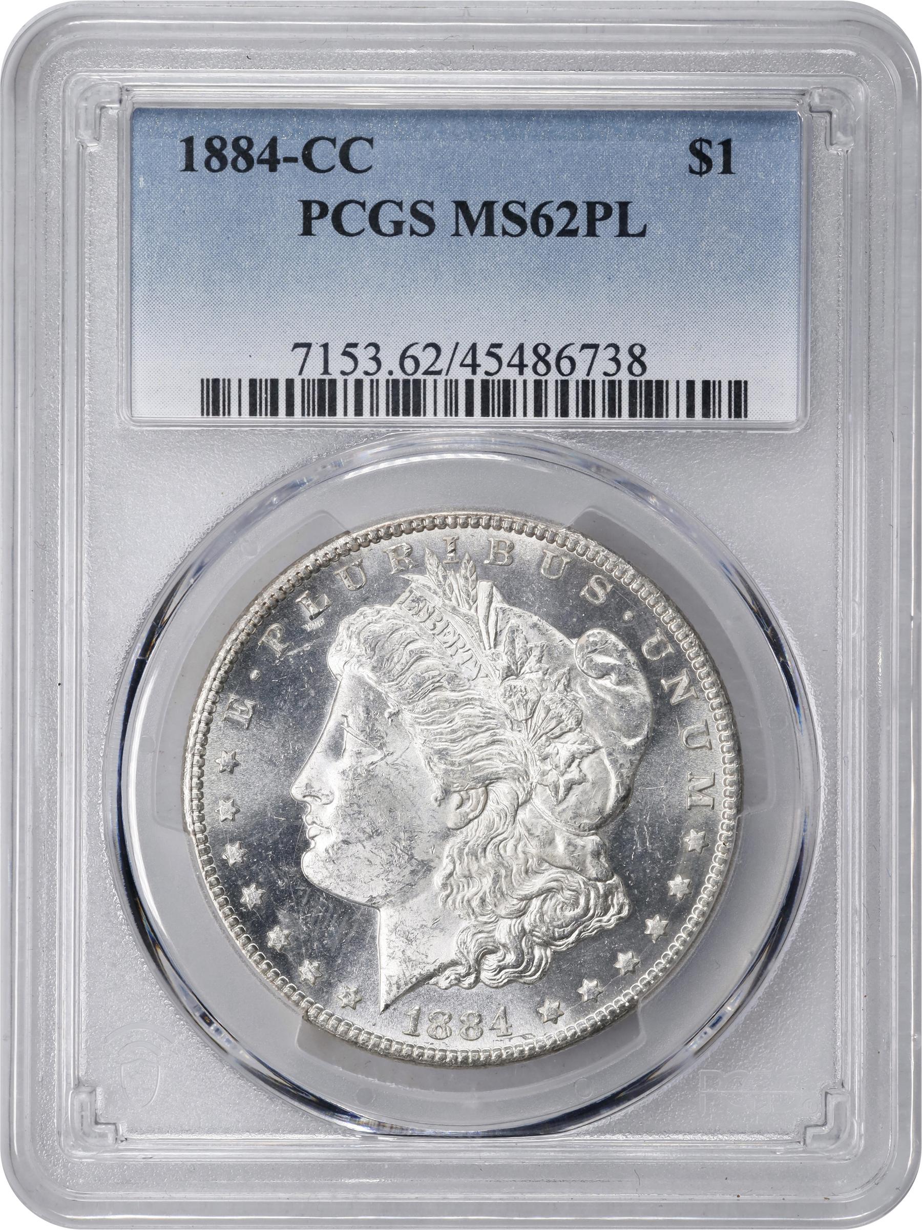 1884-CC $1  MS PL MS62 PL CAC thumbnail 7