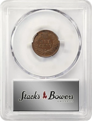 image for: 1870 Indian Cent. FS-303. Die Gouge, Pick Axe. AU-53 (PCGS).