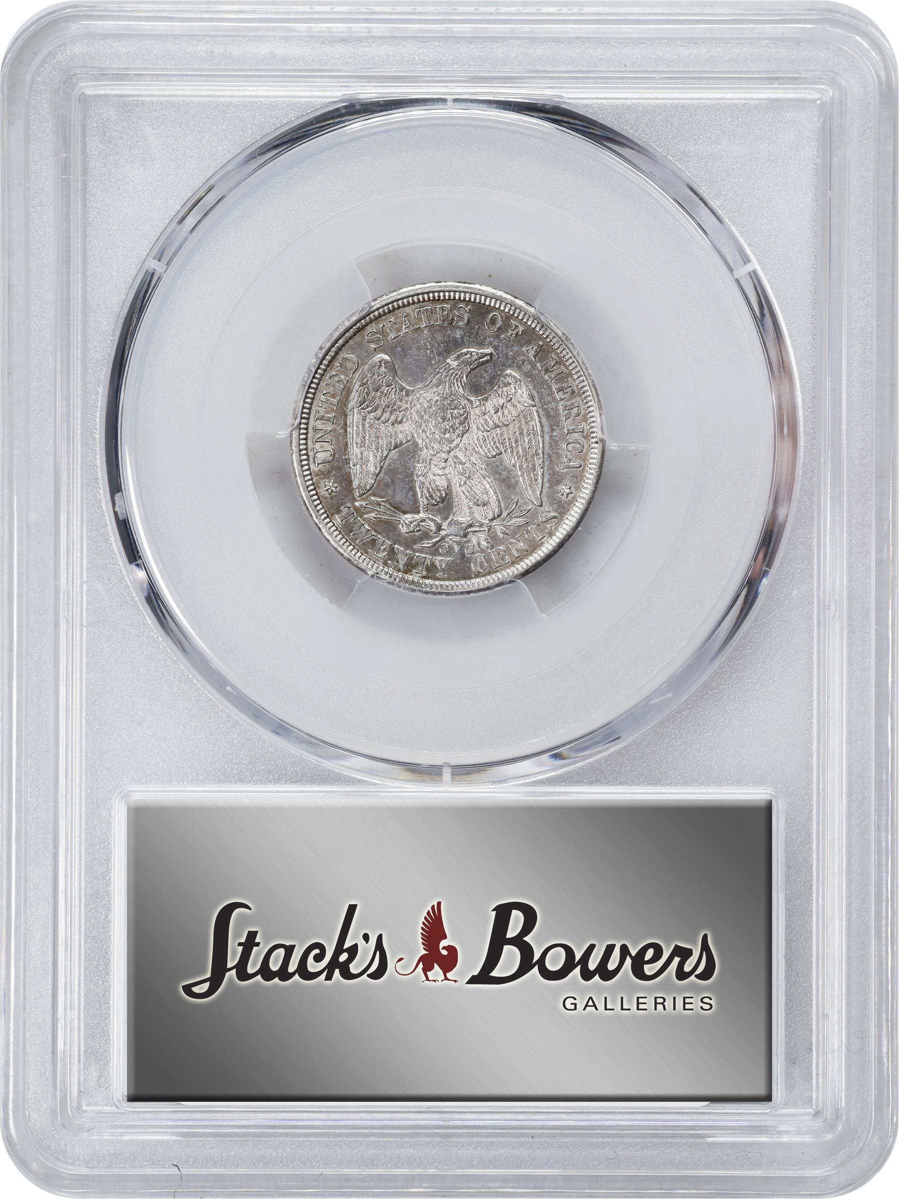 1875 CC Twenty cents MS Values | Greysheet