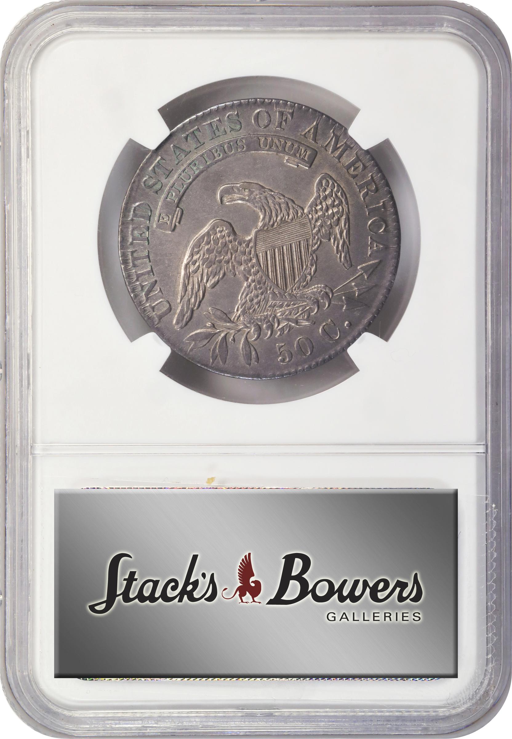 image for: 1830 Capped Bust Half Dollar. O-108. Rarity-3. Small 0. AU Details--Improperly Cleaned (NGC).