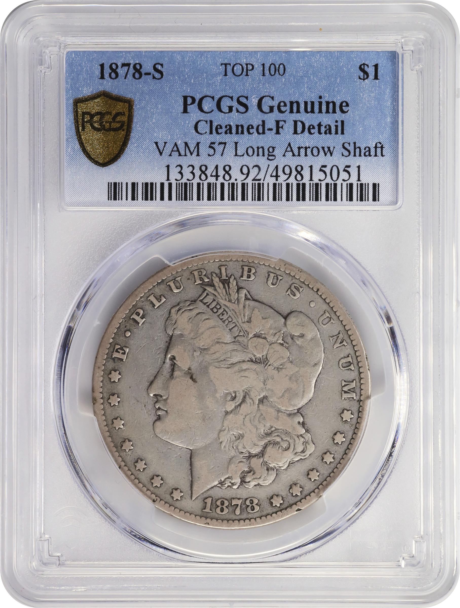 S△ 1878-S S$1 Morgan Silver Dollar Coin NGC MS67 | Rare Coins