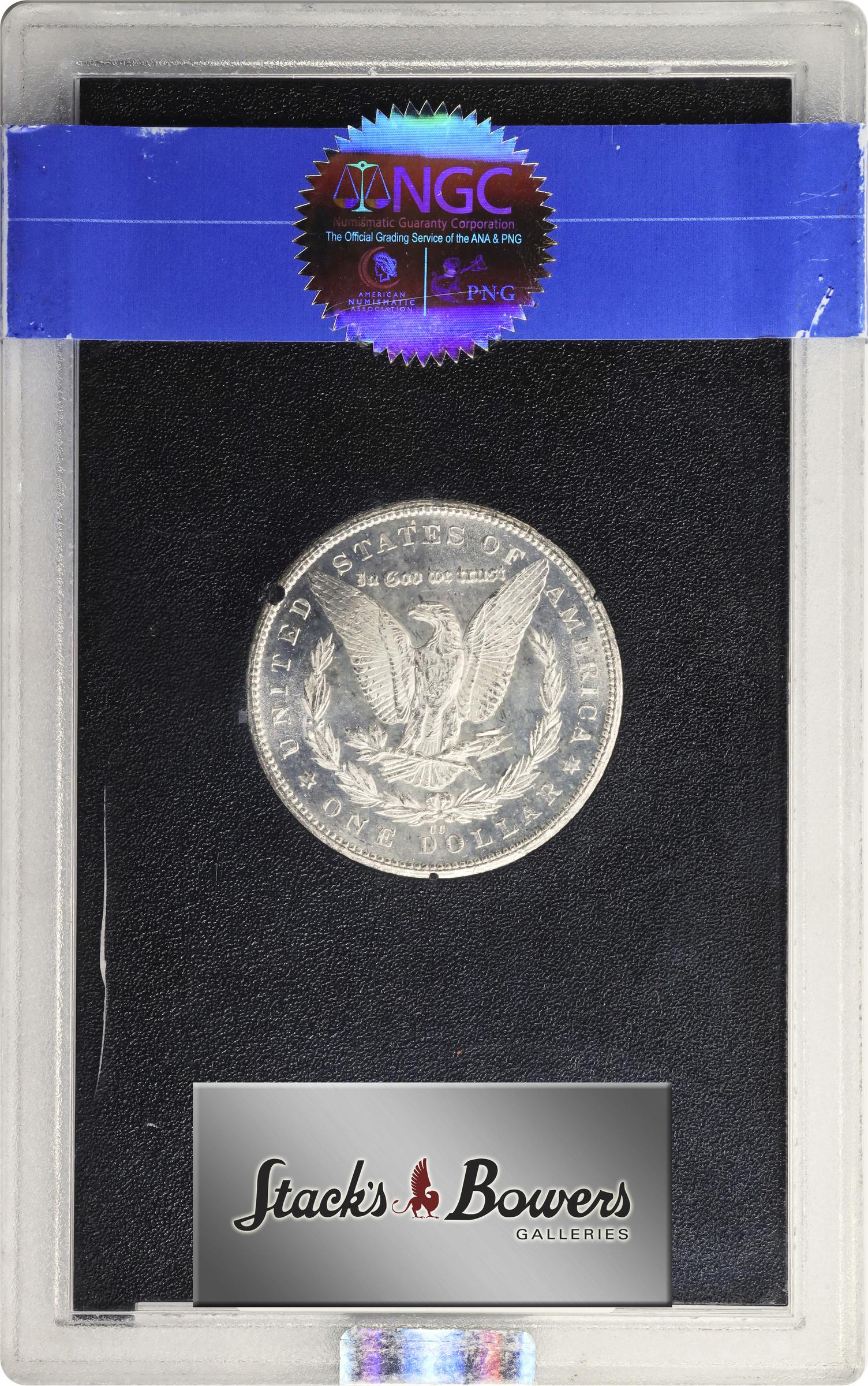 1879 $1  GSA Hoard, Soft Package AU50 thumbnail 8