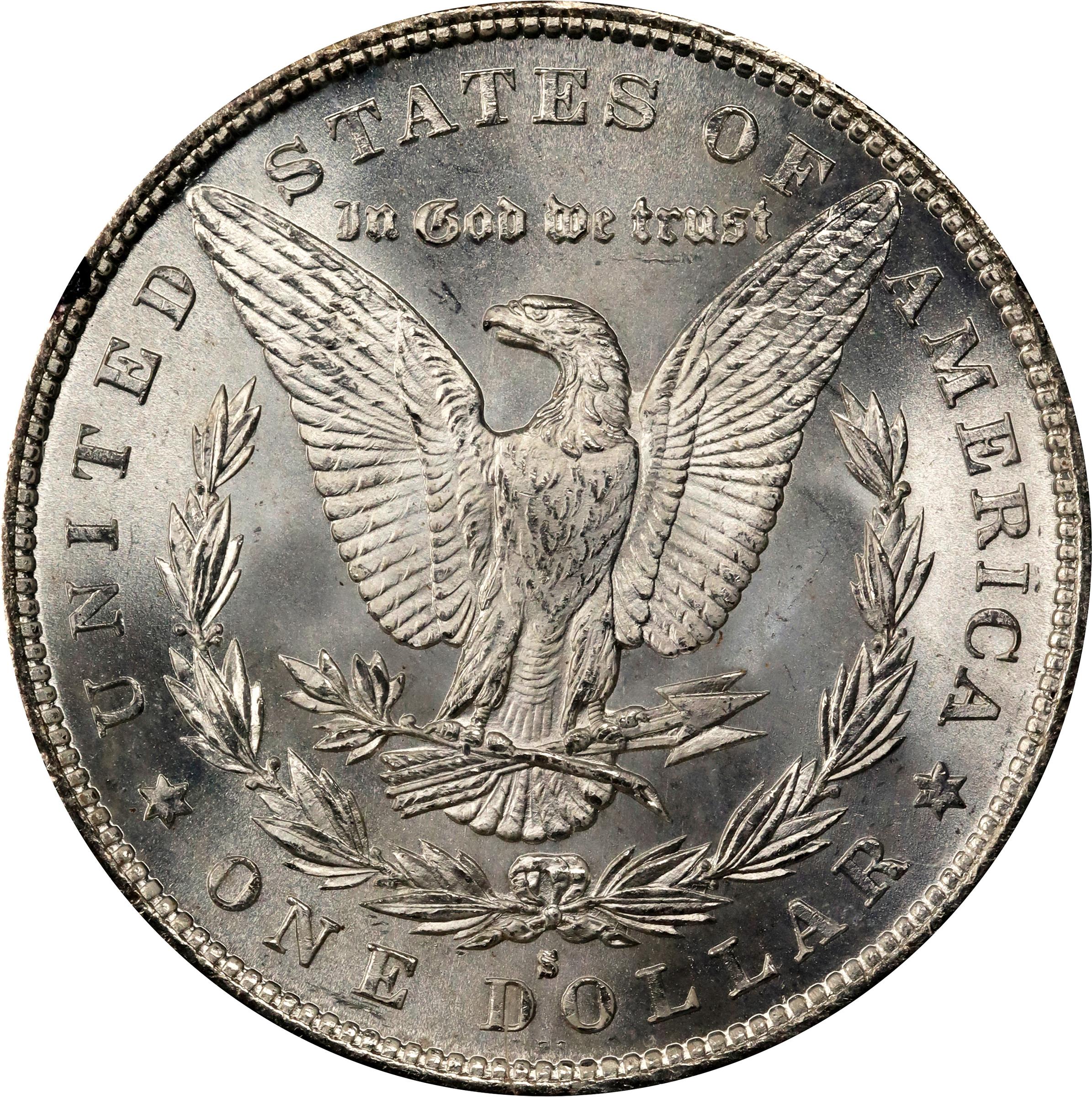 image for: 1879-S GSA Morgan Silver Dollar. MS-65 (NGC).