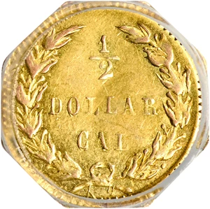 image for: 1875 Octagonal 50 Cents. BG-934. Rarity-4. Indian Head. MS-62 (PCGS).