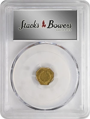 image for: 1876/5 Octagonal $1. BG-1129. Rarity-4. Indian Head. MS-62 (PCGS).