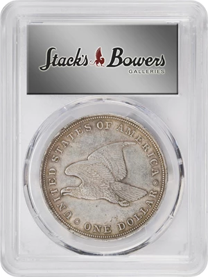 image for: 1839 Gobrecht Silver Dollar. Name Removed. Judd-104 Original, Pollock-116. Rarity-3. Silver. Reeded Edge. Die Alignment IV. Proof. AU Details--Cleaned (PCGS).