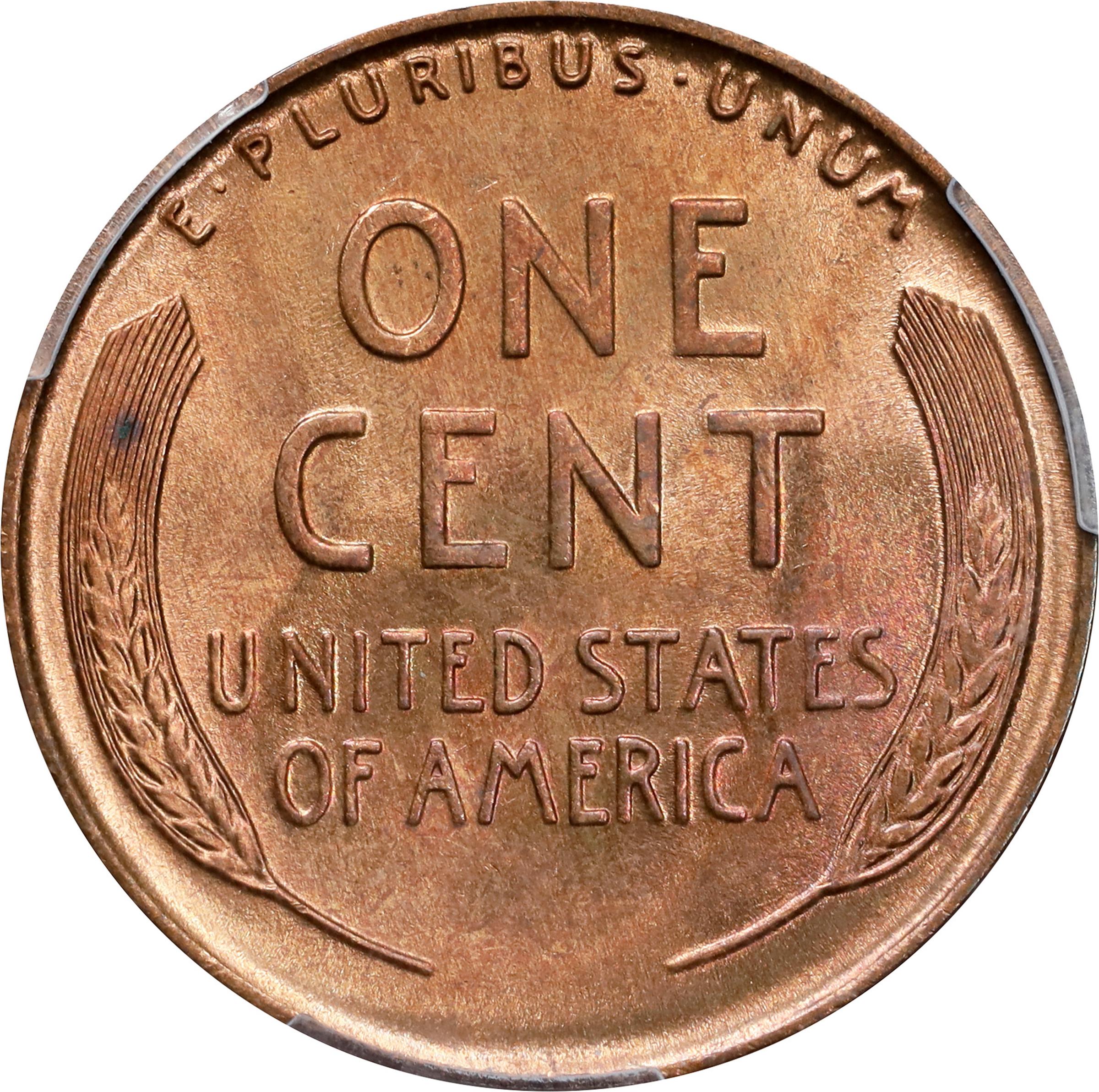 image for: 1933 Lincoln Cent. MS-65 RB (PCGS).