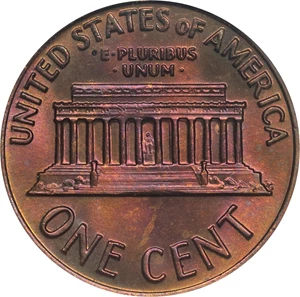 image for: 1972 Lincoln Cent. FS-102. Doubled Die Obverse. MS-64 RB (ANACS). OH.