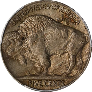 image for: 1913 Buffalo Nickel. Type II. FS-1801. Doubled Die Obverse. MS-64 (PCGS).