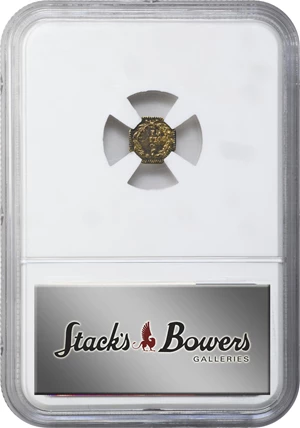 image for: 1876 Octagonal 25 Cents. BG-780. Rarity-4. Liberty Head. Unc Details--Environmental Damage (NGC).