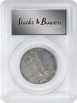image for: 1796 Castorland Medal, or Jeton. Original. Lecompte-185, W-9100. Silver. Reeded Edge. AU-58 (PCGS). OGH.