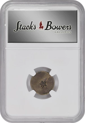 image for: 1818 New Spain (Texas) Jola Token, or 1/2 Real. W-8540. Small Planchet. EF-45 BN (NGC).
