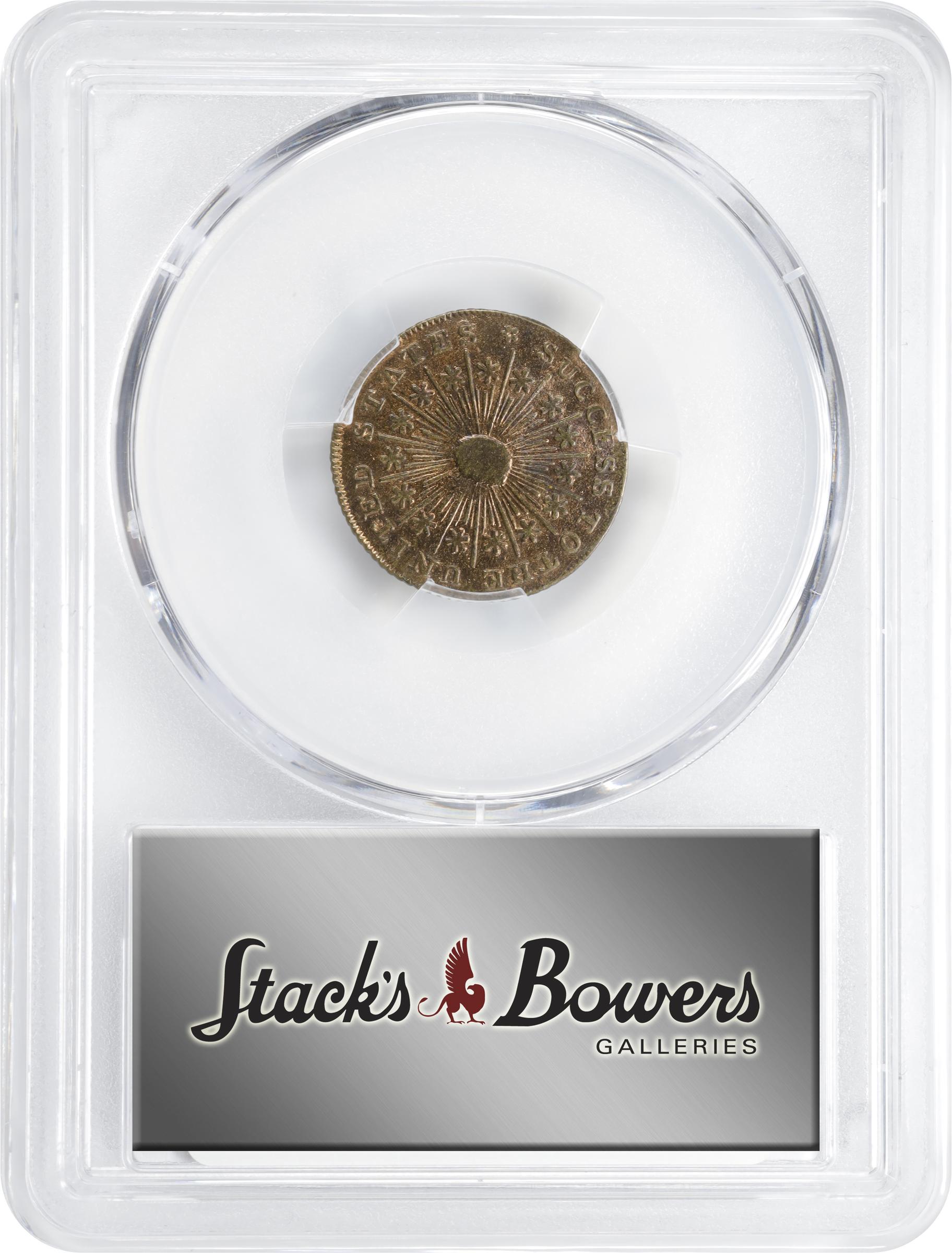 image for: Undated (possibly ca. 1793) Washington Success Medal. Small Size. Musante GW-44, Baker-267, W-10875. Brass. Reeded Edge. AU Details--Cleaned (PCGS).