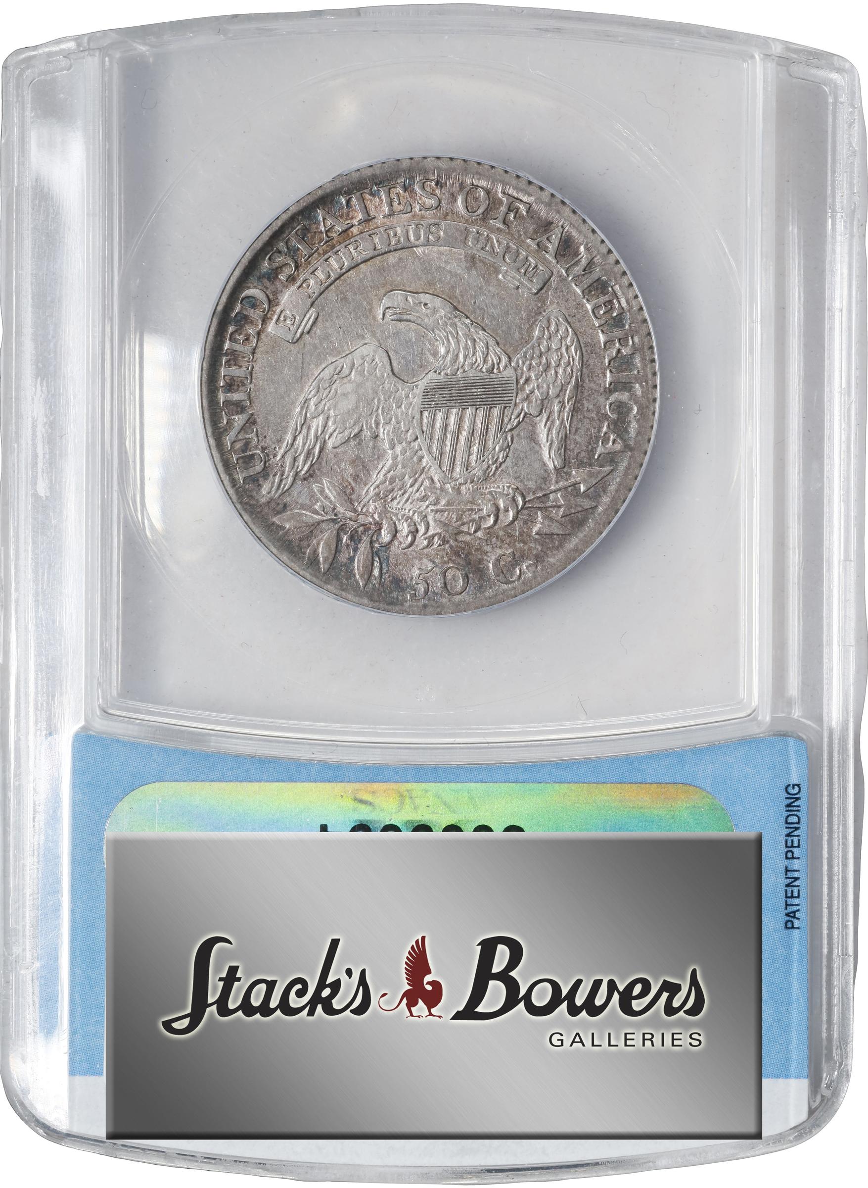image for: 1814 Capped Bust Half Dollar. O-107. Rarity-2. AU-50 (ANACS).