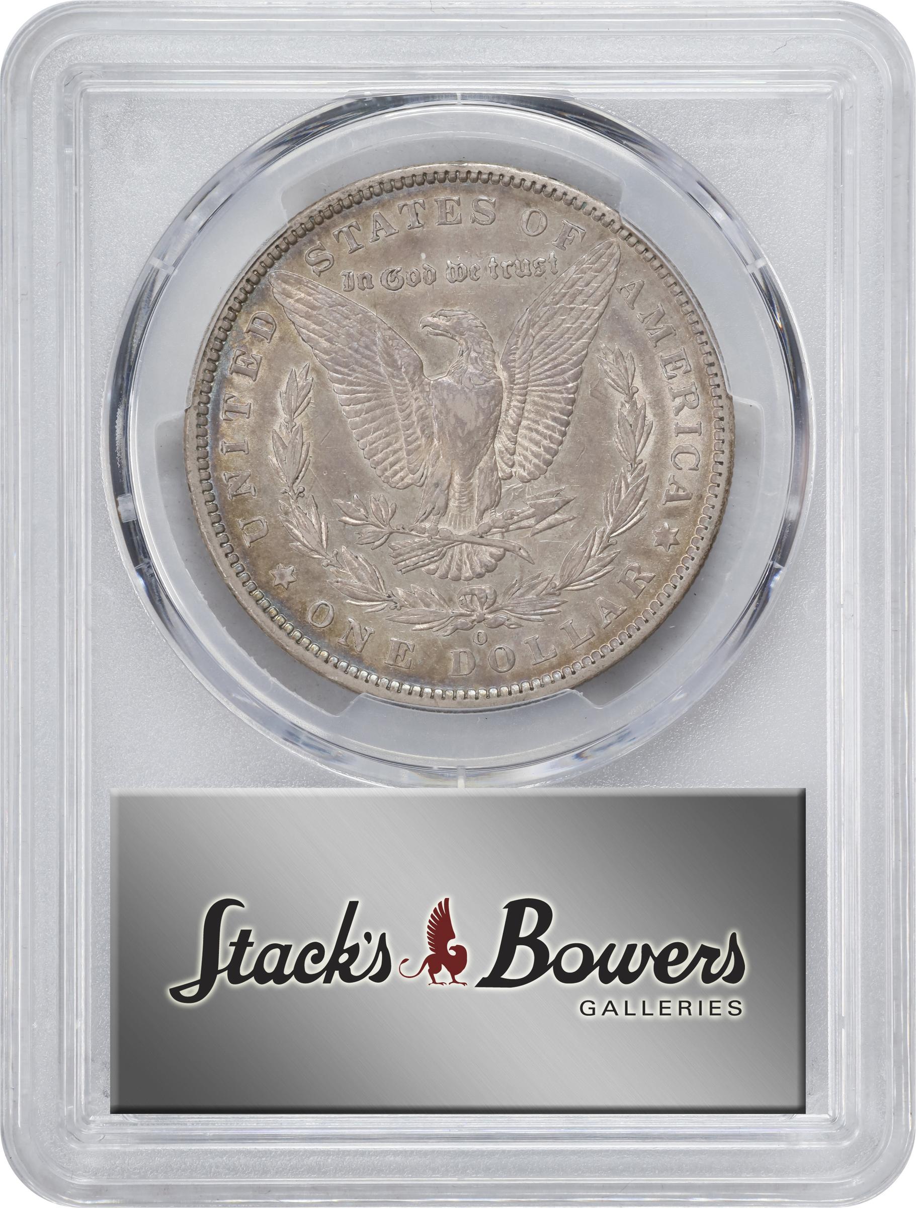 1886-O $1  Clashed Reverse BER, VAM-1A1 AU53 thumbnail 5