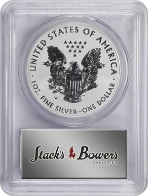 image for: 2013-W Silver Eagle. First Strike. West Point Mint Set. Reverse Proof-70 (PCGS).