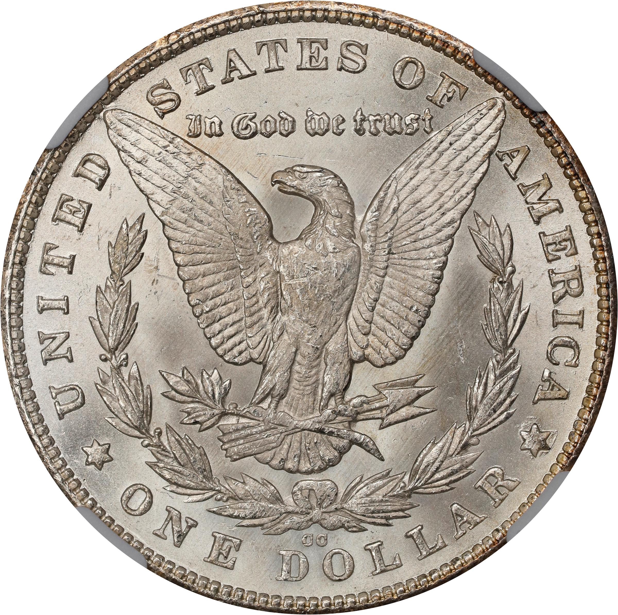 1880-CC $1  8/7, High 7, VAM-5 AU58 thumbnail 5