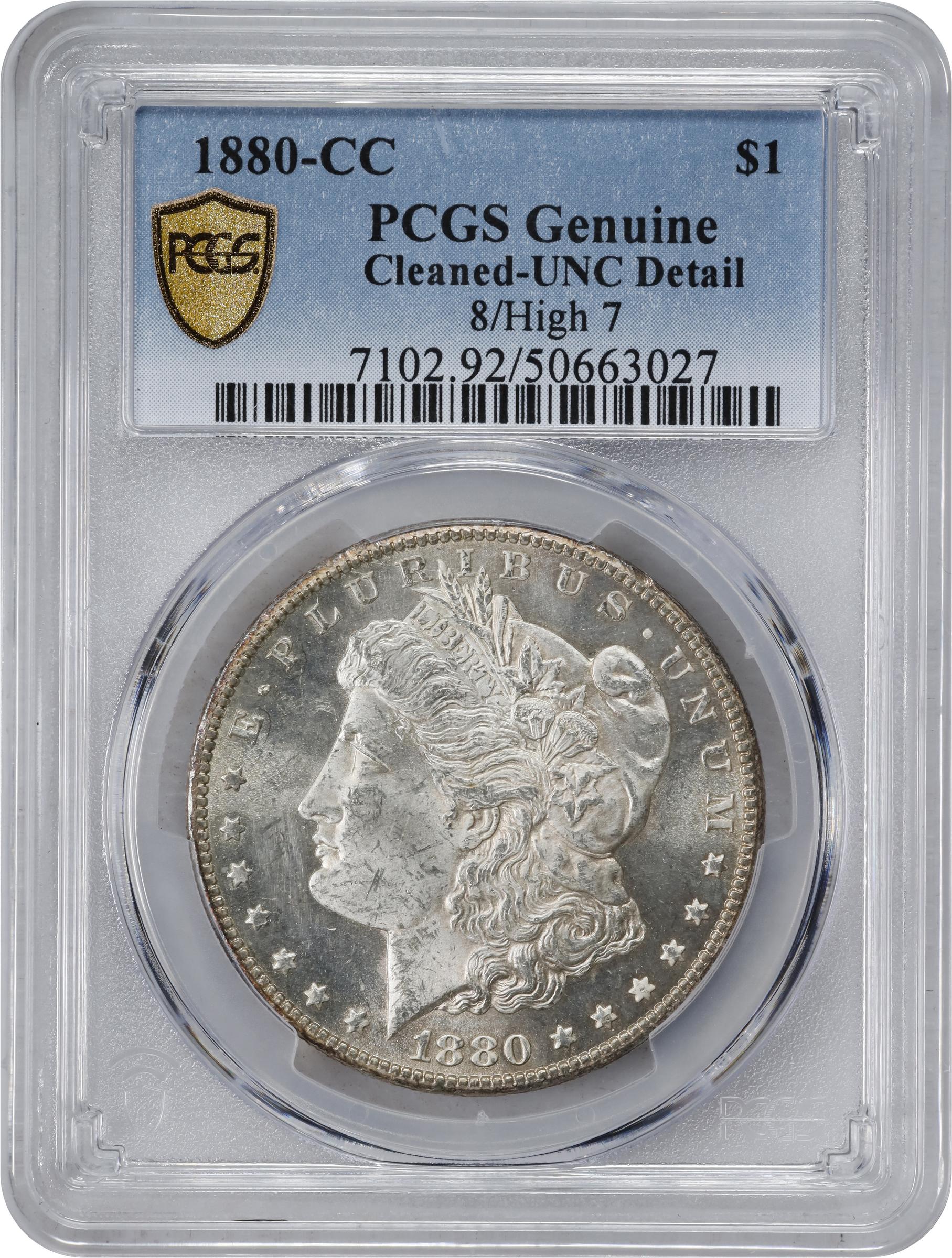 1880-CC $1  8/High 7 VF30 thumbnail 9