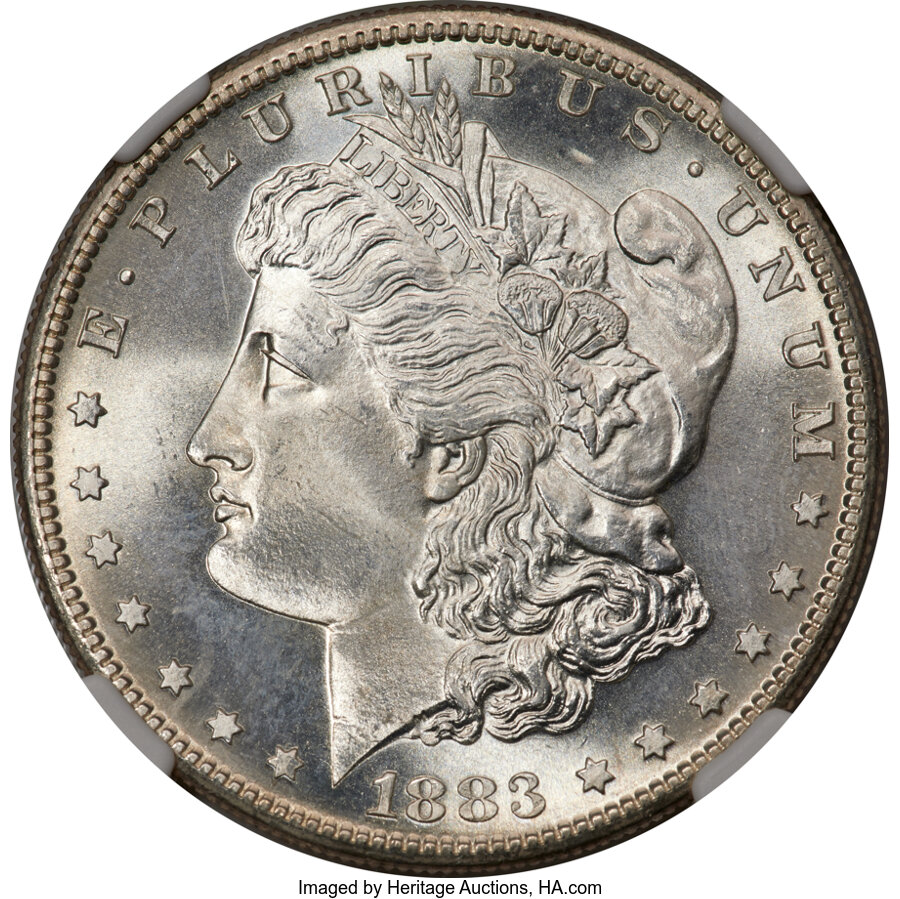 1883-S $1 MS66 NGC....