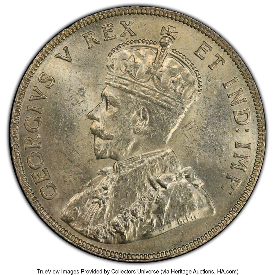 image for: Canada: George V "Godless" 50 Cents 1911 MS63 PCGS,...