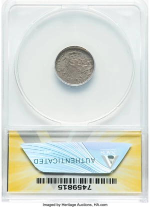 image for: 1801 H10C V-1, LM-2, R.4 -- Corroded -- ANACS Details. VF20. Mintage 27,760....