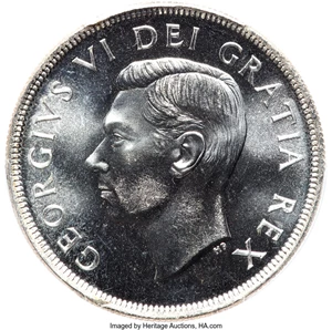 image for: Canada: George VI Dollar 1950 MS67 PCGS,...