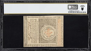 image for: MD-117. Maryland. June 28, 1780. $3. PCGS Banknote Gem Uncirculated 65 PPQ.