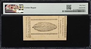 image for: NJ-177. New Jersey. March 25, 1776. 3 Shillings. PMG About Uncirculated 53. John Hart Signature.