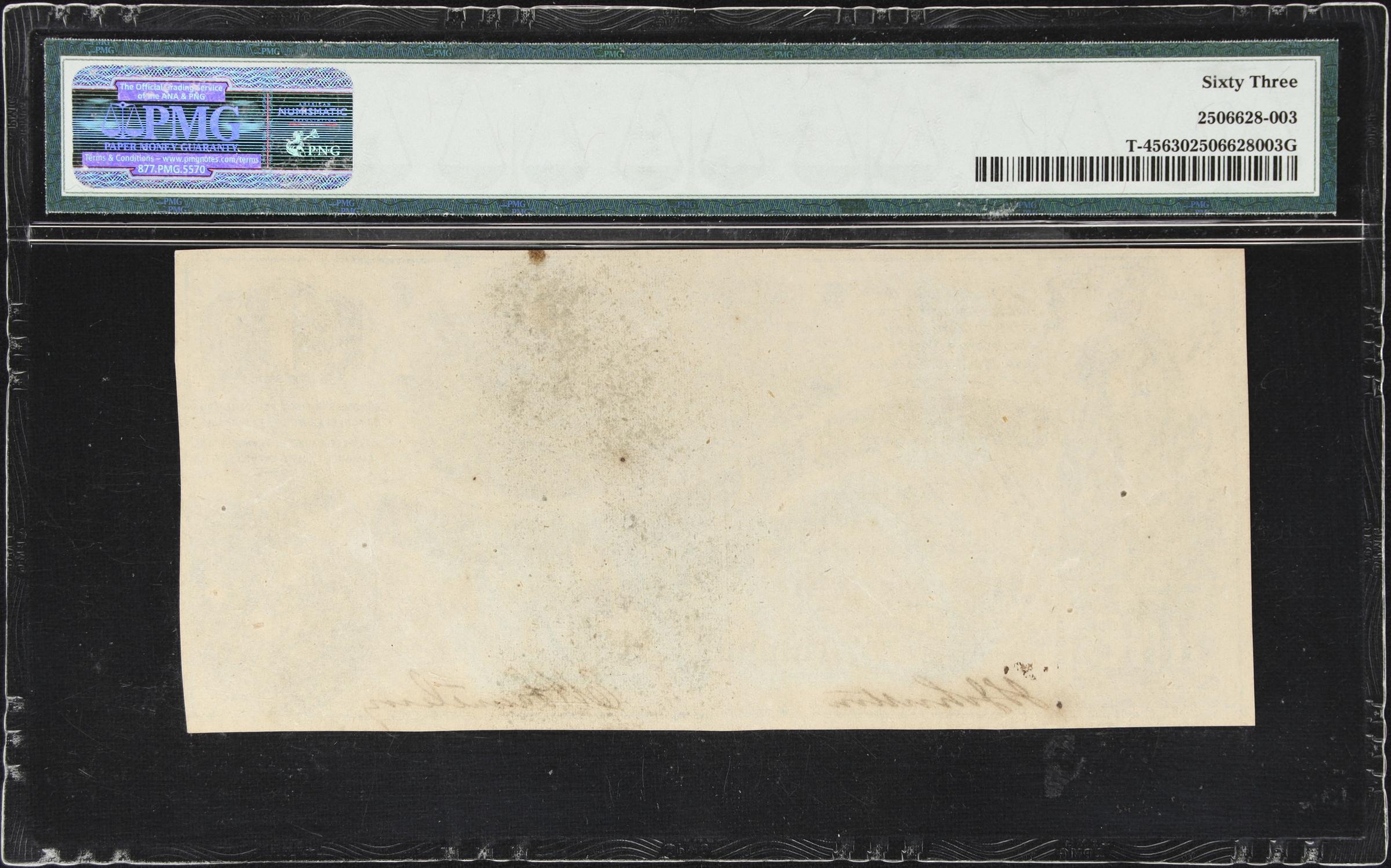 image for: T-45. Confederate Currency. 1862 $1. PMG Choice Uncirculated 63.