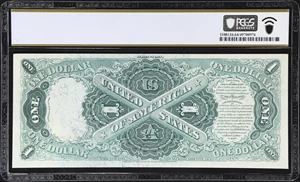 image for: Fr. 27. 1878 $1 Legal Tender Note. PCGS Banknote Choice Uncirculated 64.