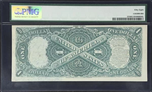 image for: Fr. 27. 1878 $1 Legal Tender Note. PMG Choice About Uncirculated 58.