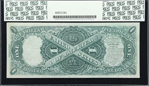 image for: Fr. 30. 1880 $1 Legal Tender Note. PCGS Currency Gem New 65 PPQ.