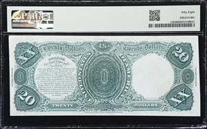 image for: Fr. 132. 1880 $20 Legal Tender Note. PMG Choice About Uncirculated 58.