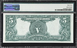 image for: Fr. 272. 1899 $5 Silver Certificate. PMG Choice Uncirculated 64.