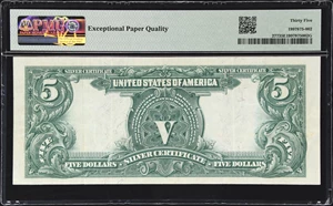 image for: Fr. 277. 1899 $5 Silver Certificate. PMG Choice Very Fine 35 EPQ.