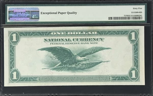 image for: Fr. 717. 1918 $1 Federal Reserve Bank Note. Philadelphia. PMG Gem Uncirculated 65 EPQ.