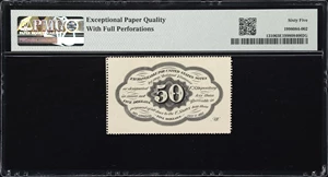 image for: Fr. 1310. 50 Cents. First Issue. PMG Gem Uncirculated 65 EPQ.