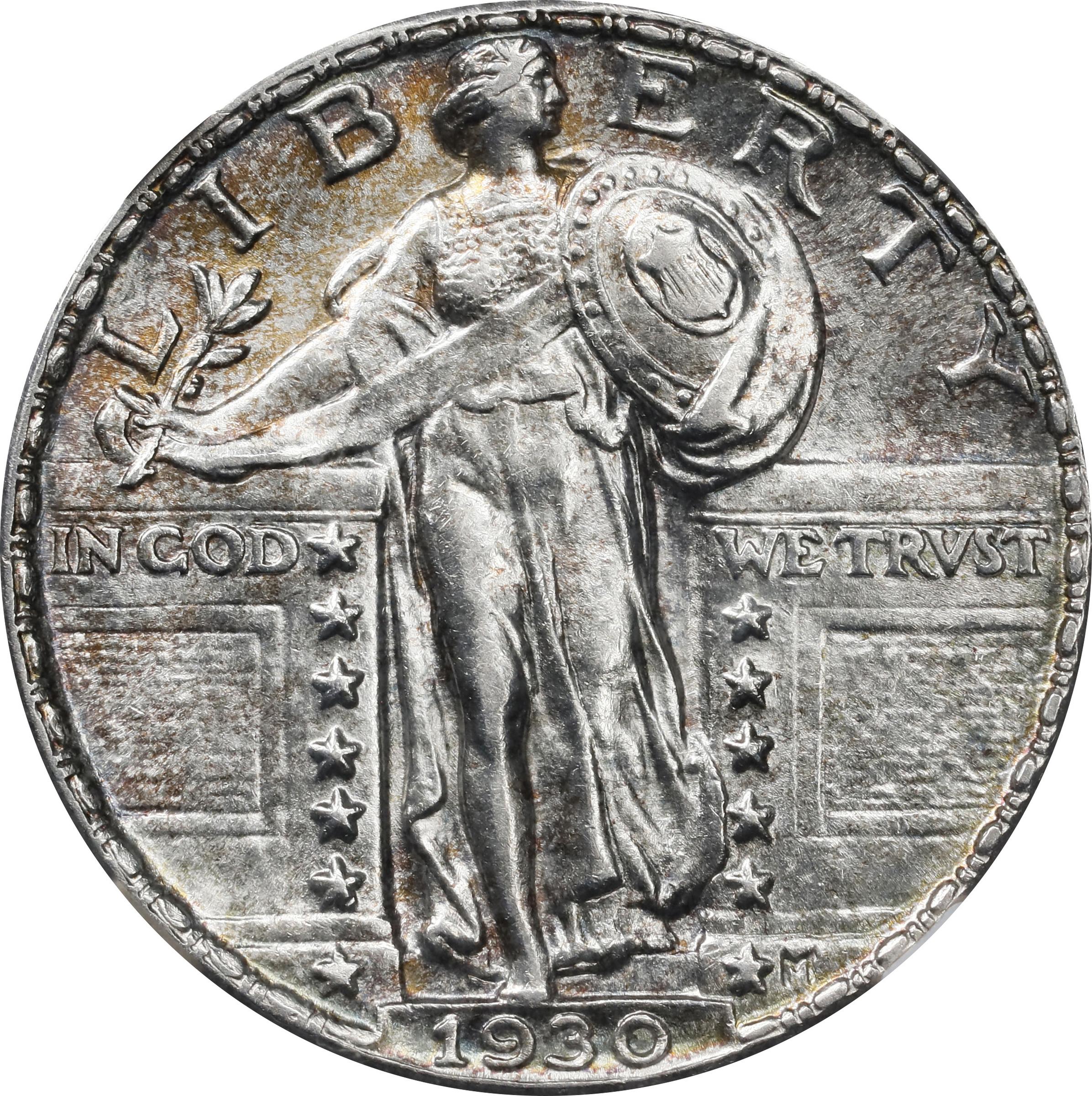 1930 Standing Liberty Quarter. MS-61 FH (NGC).