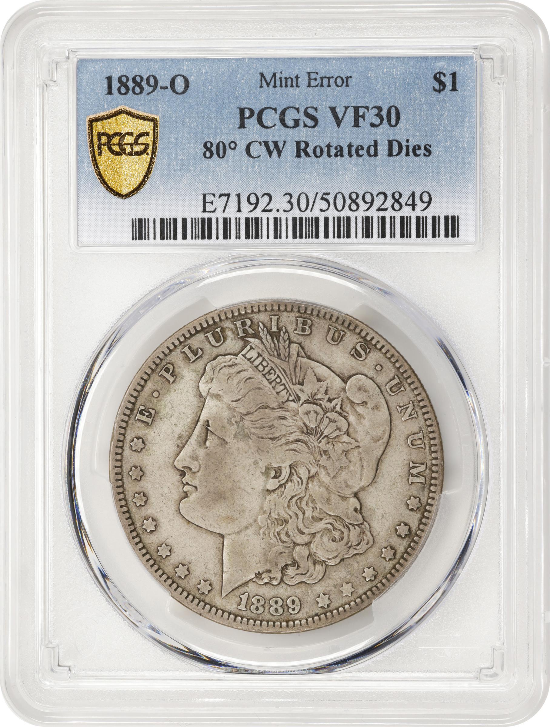 1889-O $1 VF30 thumbnail 3